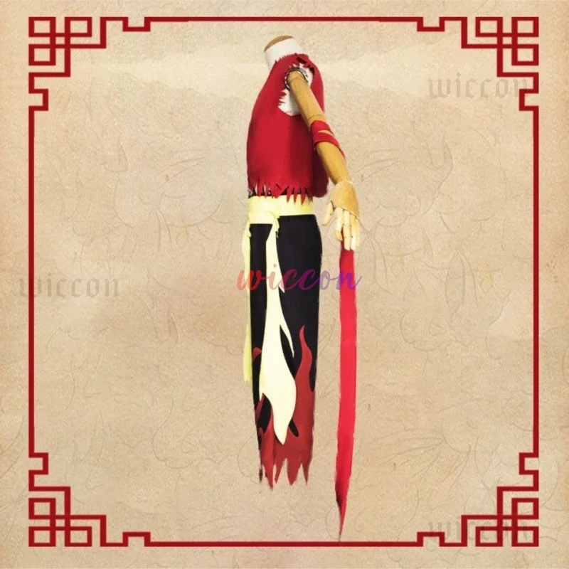 CosplayAnime Nezha Cosplay disfraz actuación ropa de baile Halloween Cosplay Festival disfraces carnaval juego mitología China R