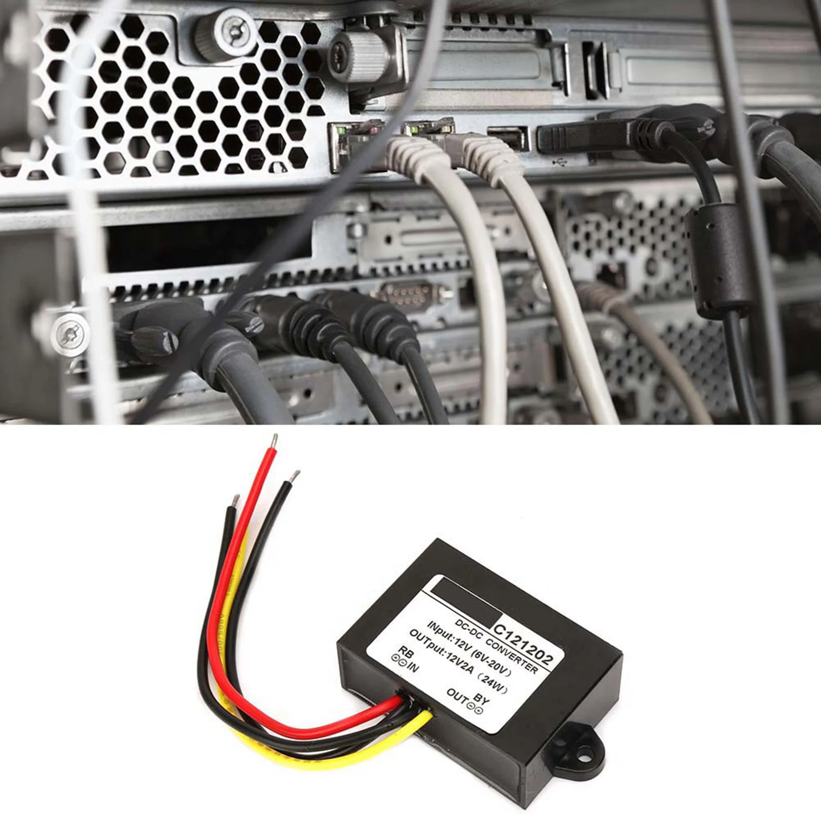 12V Converter 6‑20V to 12V Step Up Down Converter Boost  Voltage Regulator Module Voltage Converter Step Up Down Converter