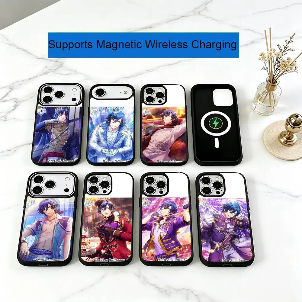 Game Uta no Prince-sama  Ichinose Tokiya Phone Case For iPhone17,16,15,14,13,12,11 Plus,Pro Allows magnetic wireless charging