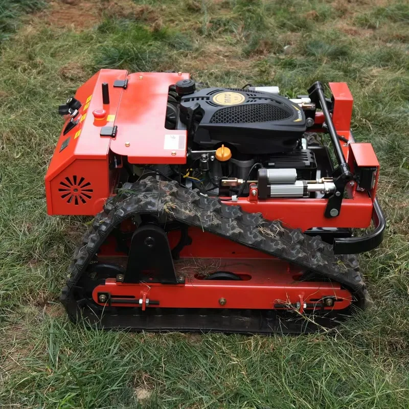 Remote Control Robot Automatic Lawn Mower Tractor Excavator with for Engine