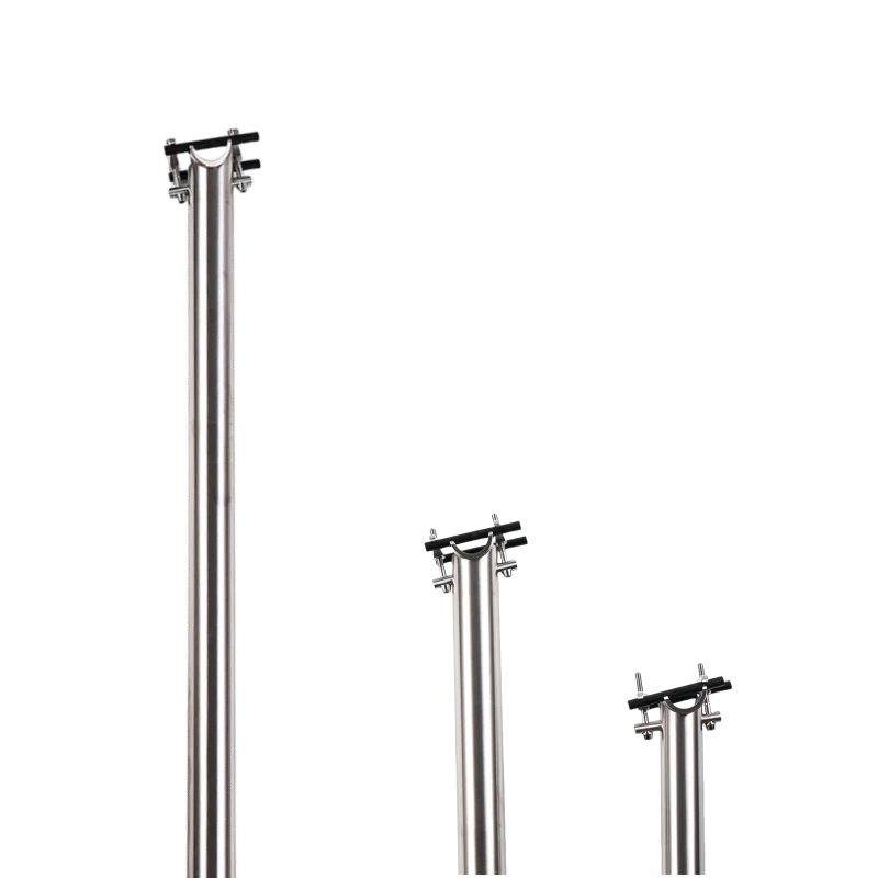 

31.8mm/34.9mm Titanium Bicycle Seatpost for Folding & Brompton Bikes - 520/550/600mm Length, Lightweight Alloy MTB Seat Post