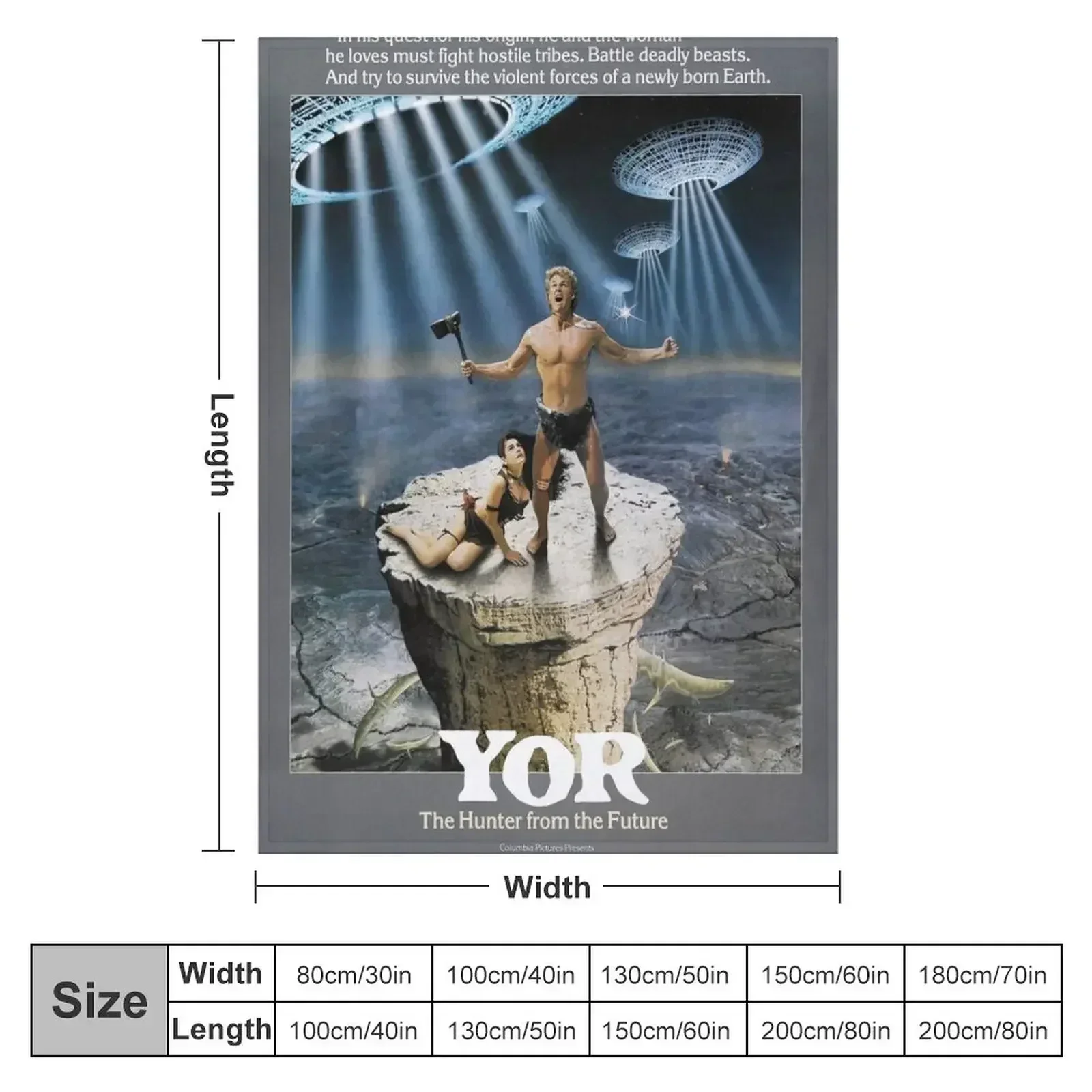 New Yor: Hunter From The Future Poster Throw Blanket Quilt Decorative Sofa heavy to sleep Thins Blankets