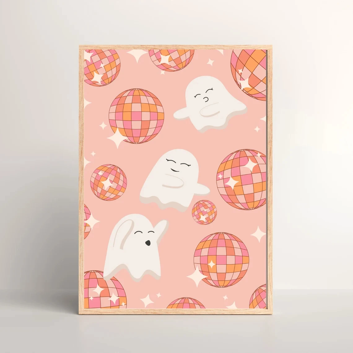 Impressão Fantasma Pintura / Estampas Groovy Halloween / Disco Halloween / Stampabili di Halloween / Stampa Fantasma Halloween Poste