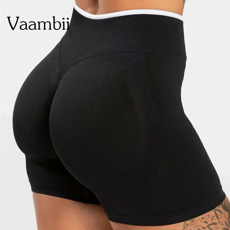 

Бесшовные леггинсы с высокой талией, устойчивые к приседаниям велосипедные шорты для фитнеса, йоги, женские спортивные шорты