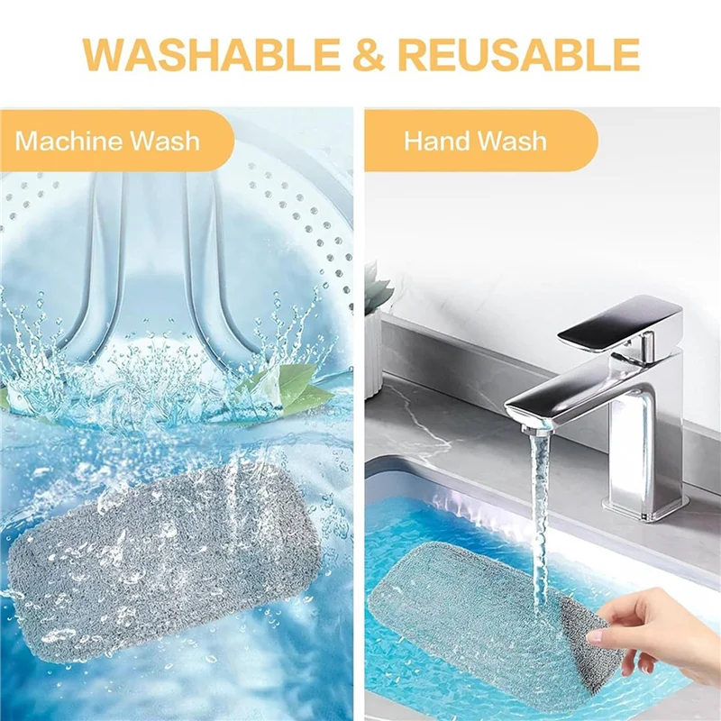 JDZD 4 عبوات ملحقات بديلة وسادات ممسحة لممسحة البخار Gorfanty GF-6610 قابلة للغسل