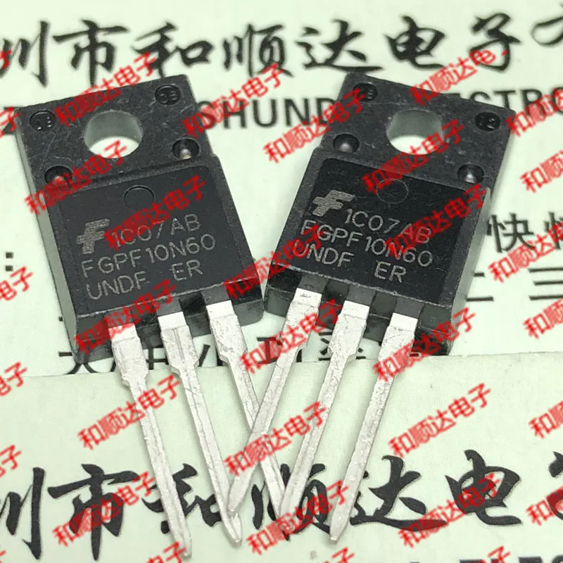 Original 10pcs/ FGPF10N60UNDF  TO-220F