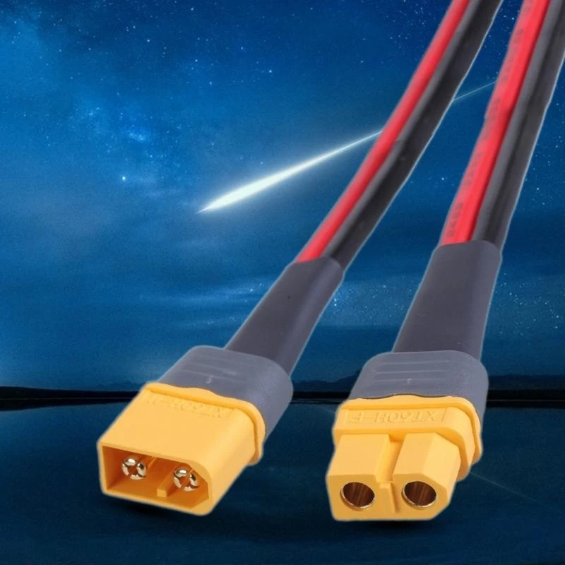 XT60 Connectors Адаптер 12AWG Удлинительный кабель VEDS ADAPTE для RCS Lipos Battery 83CF