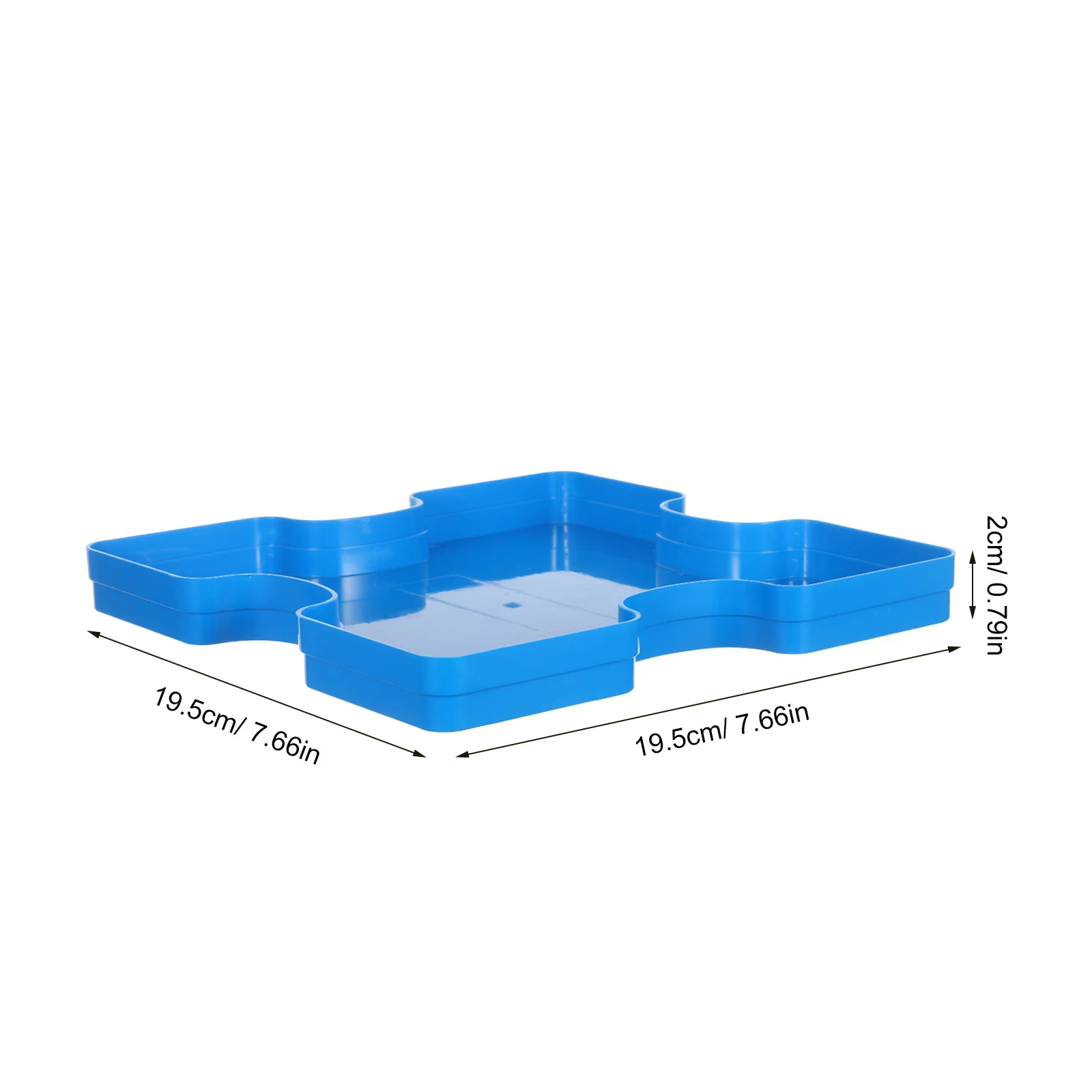 5 Buah Baki Penyimpanan Puzzle Organizer, Baki Penyortir yang Dapat Ditumpuk untuk Potongan Puzzle, Manik-manik, dan Perlengkapan Kerajinan DIY, Baki untuk Mengatur