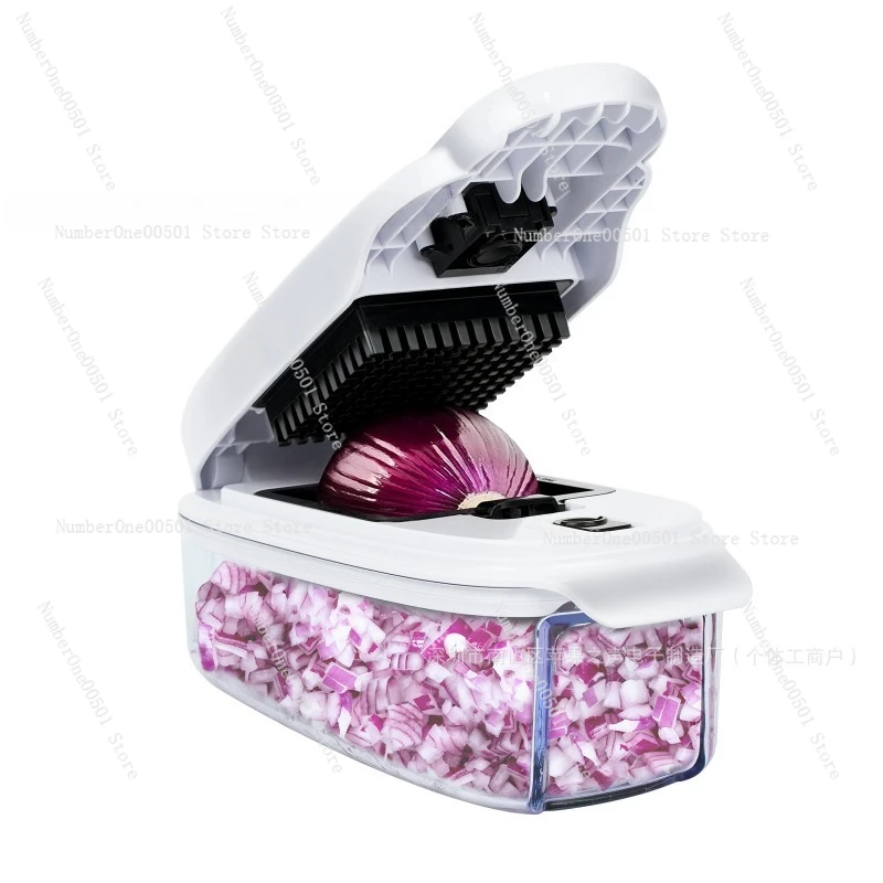 Multifunctional vegetable cutter Mini small dicer, shredder, slicer