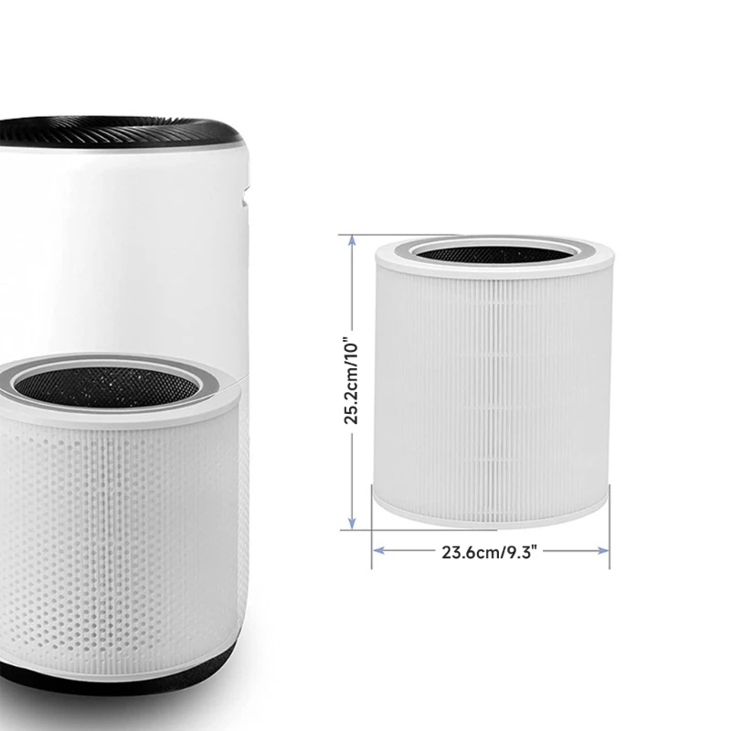 Activated Carbon Filtration Air Purifier Filter for LEVOIT-Core 400S/400S-RF 2x Drop Shipping