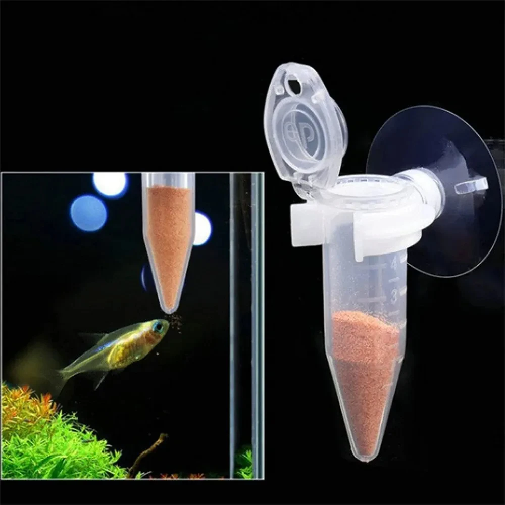 Automatic Fish Feeder Brine Shrimp Feeder Red Worm Feeding Feeder Worm Funnel Cup Fish Food Feeding Tool Aquarium Accessories