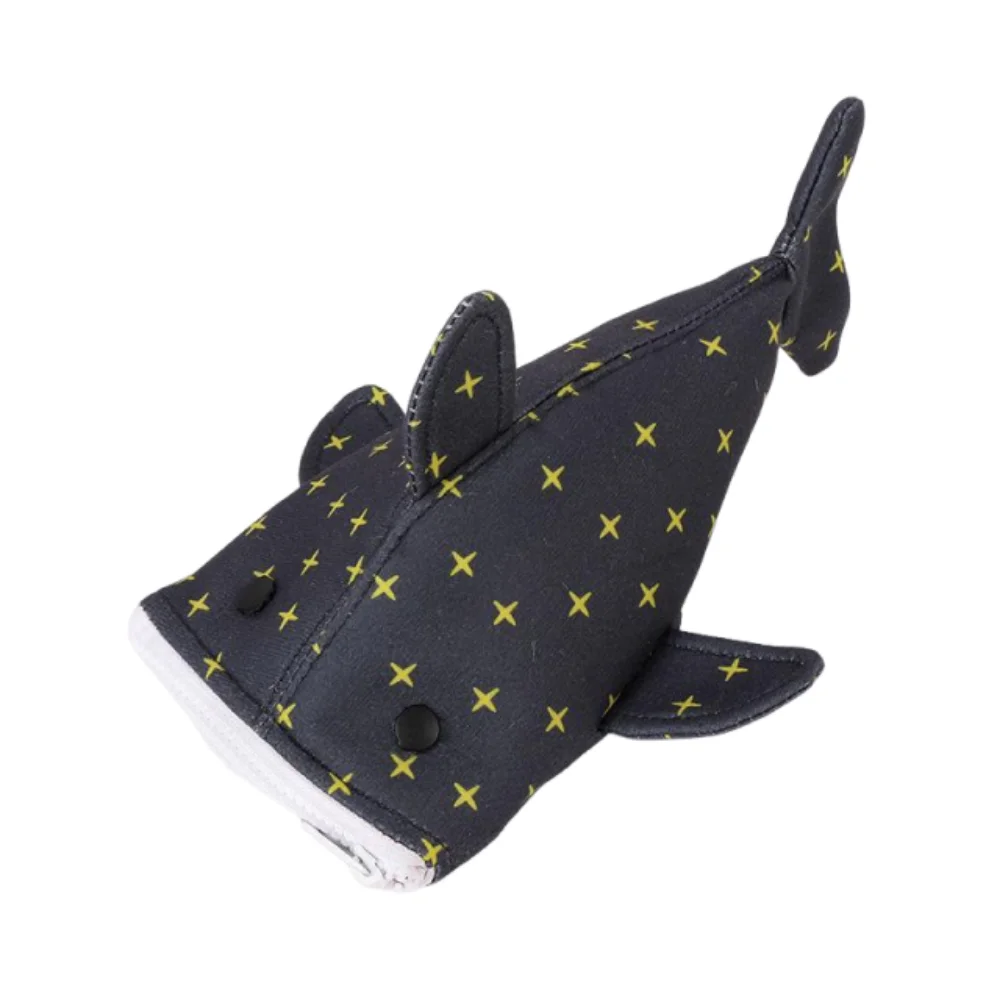 Large Capacity Shark Pencil Case Kawaii Portable Animal Stationery Pouch Novelty Multi-functional Pencil Pouch for Teens