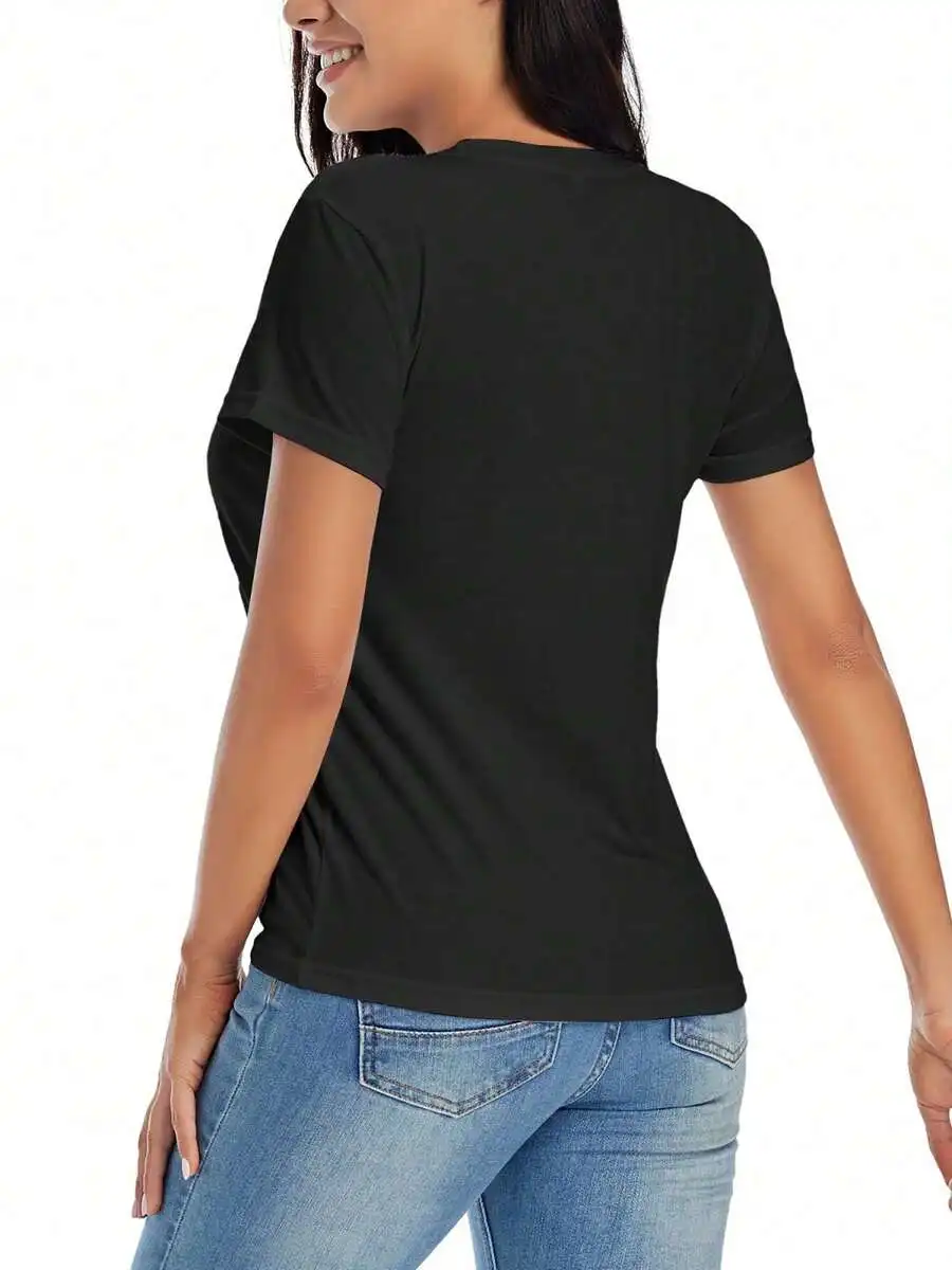 Casual T-Shirt For Female Teachers - 'I Aspire To Be Schwa - No Stress' Design - Light Green Top Made Of Soft, Breathable, Perfe
