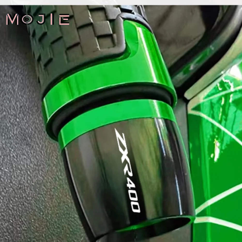 

For KAWASAKI ZXR400 allyears 2021 2022 2023 2024 2025 Motorcycle Handlebar Grips Cap Weight PartsAnti Vibration Silder Plug Ends