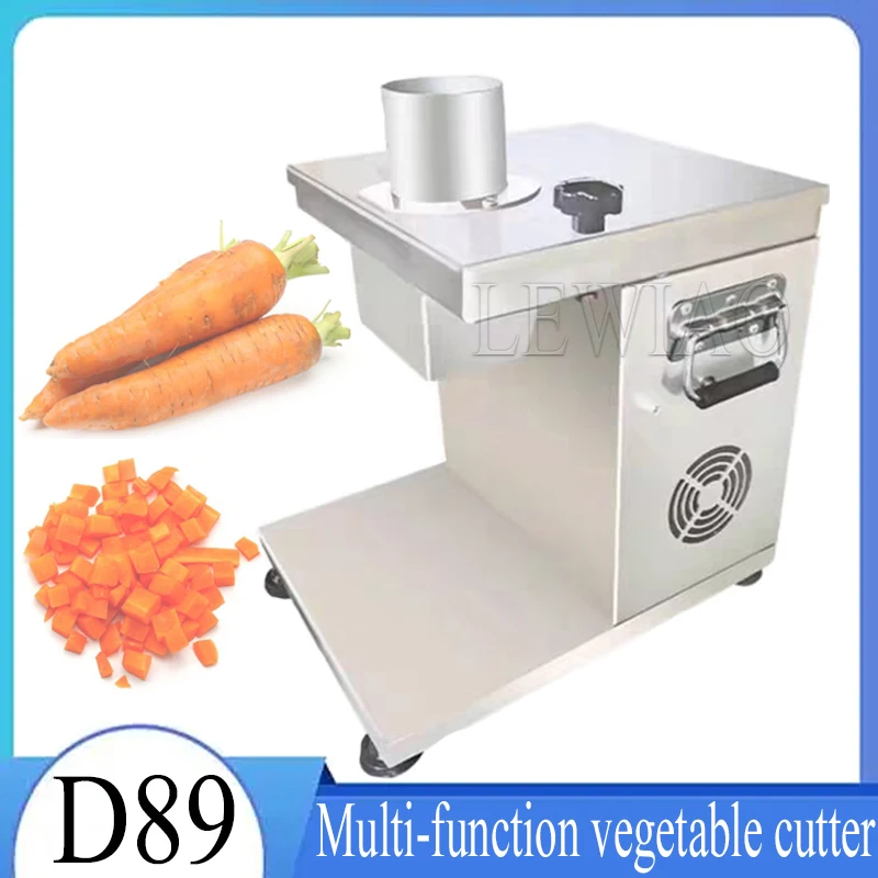 

110V 220V Commercial Vegetable Cube Cutting Machine Carrot Potato Onion Dicer Vegetable Dicing Machine