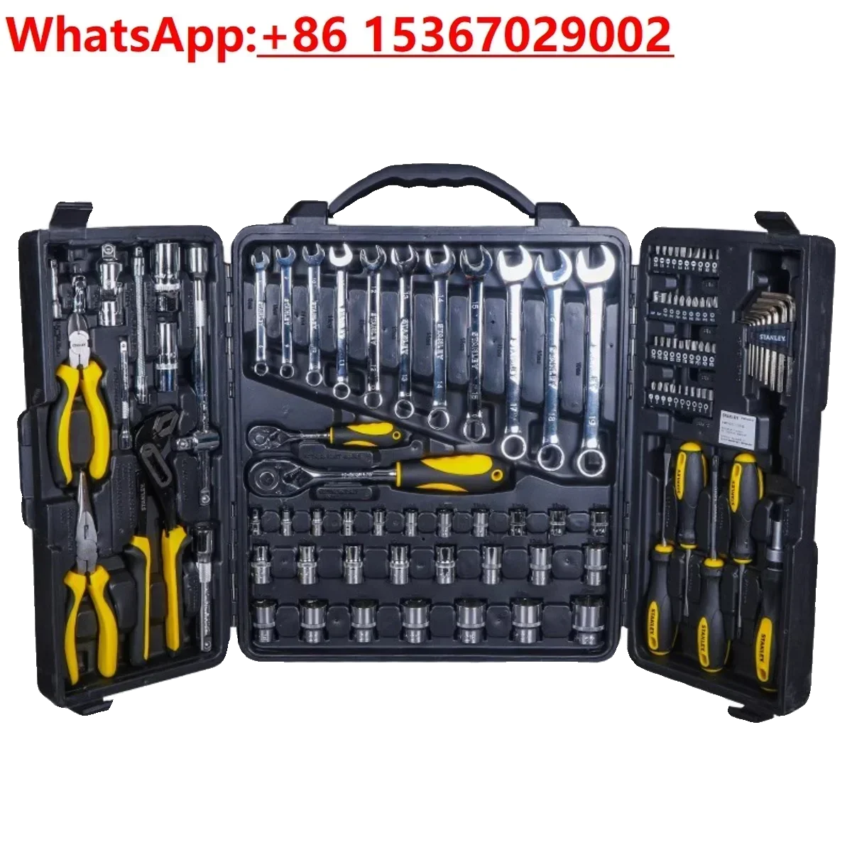 

110-Piece comprehensive sleeve wrench pliers screwdriver repair tool set STMT81243-23