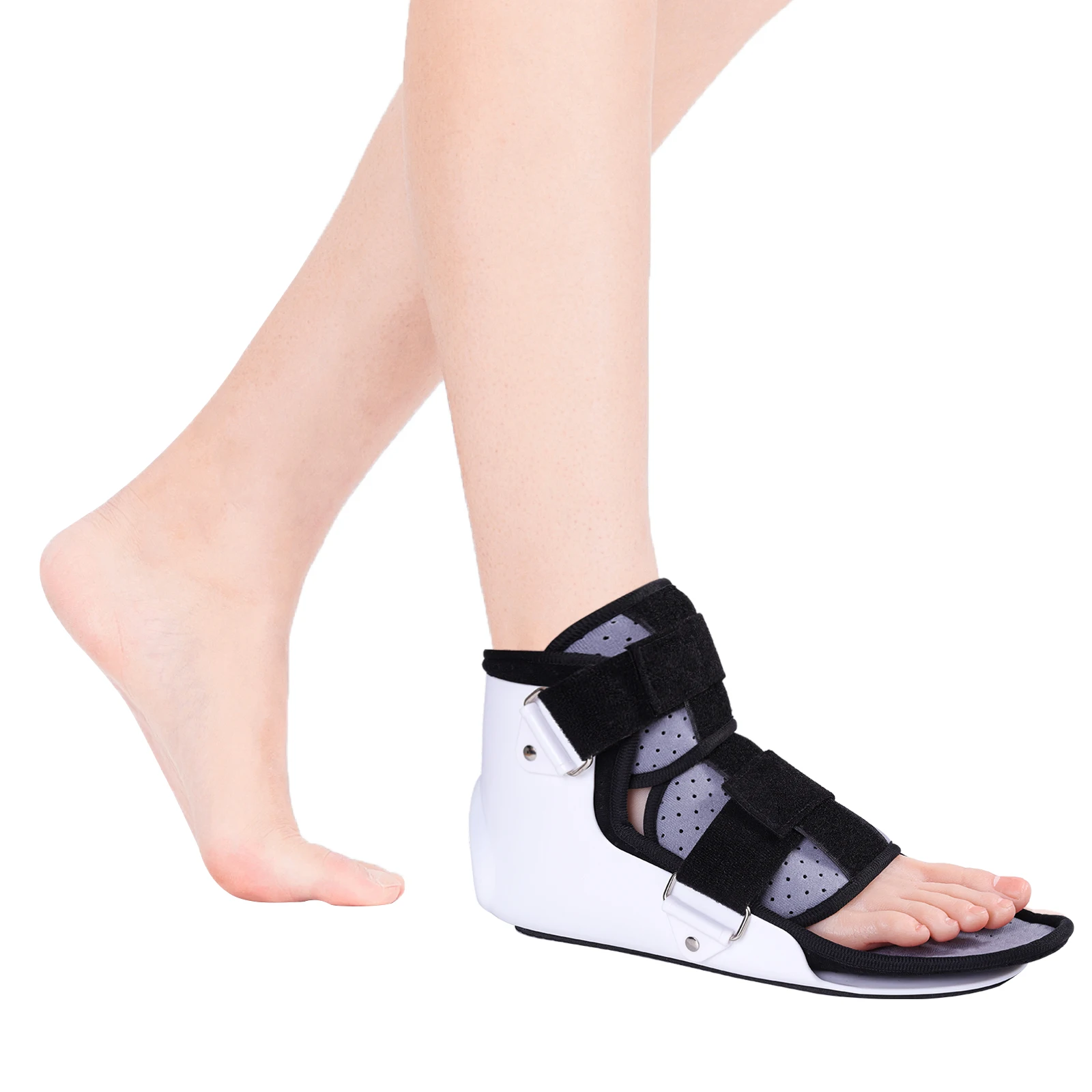 LEFEKE Walking Boot Brace for Broken Toe, Sprained Ankle, Metatarsal Fracture, Post-Op Recovery Shoe for Left or Right Foot