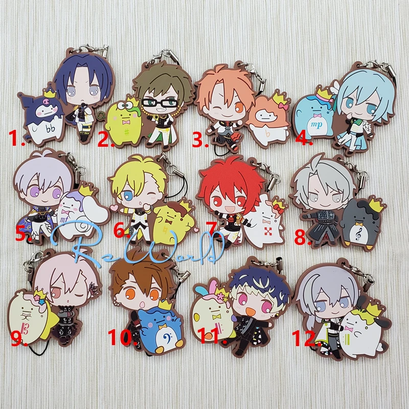 

1 шт., аниме IDOLISH7, милые смоляные кулоны, брелоки