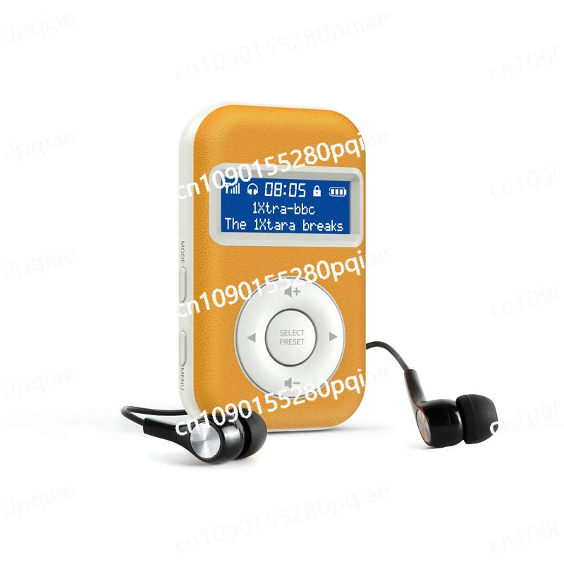 1.6 Inch Screen 1000 MAh Usb Rechargeable Mini Pocket Digital FM Radio Transistor Portable DAB Radio with Earphones Jack