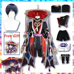 Scaramouche Kunikuzushi Balladeer Cosplay Anime Vestiti Costumi di Halloween Per Gli Uomini Déguisement Garcons Fantasie