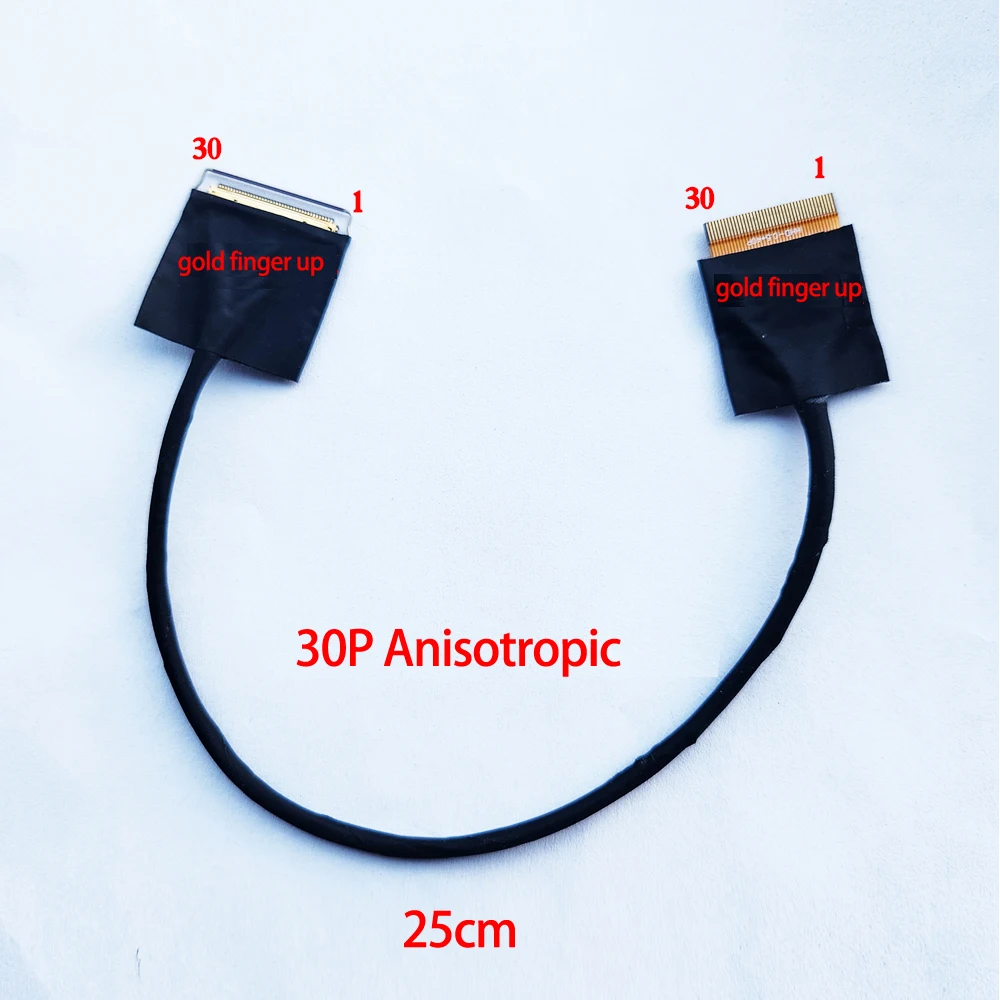 EDP Screen Cable FPC to 20453 40P/30P Anisotropic different Side LVDS Coaxial Cable Portable Screen Connection LCD Screen