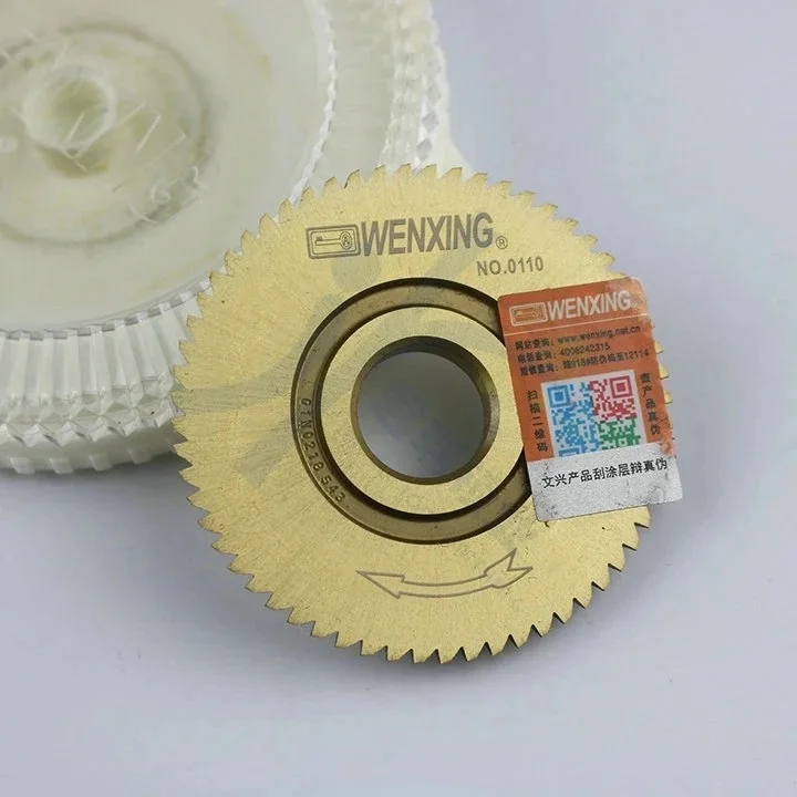 0110 milling cutter 60x6x16 for WENXING 218D,218E,288B,288C,218F,288F Key Cutting machine