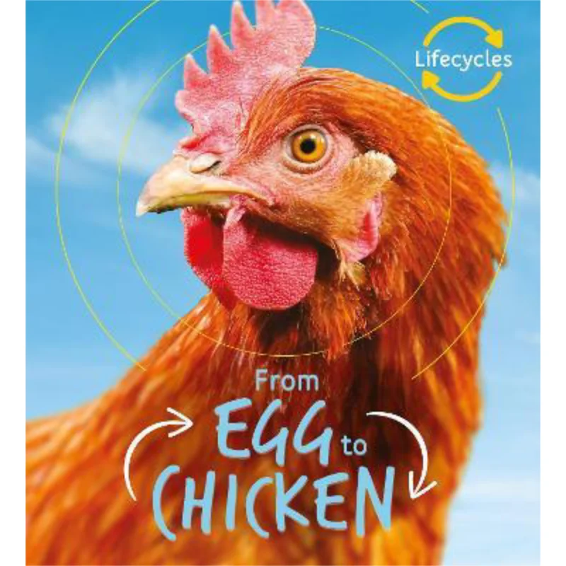 دورات الحياة البيض إلى الدجاج كاميلا دي لا بيدويري كيد للنشر 9781786036179 كتاب #1