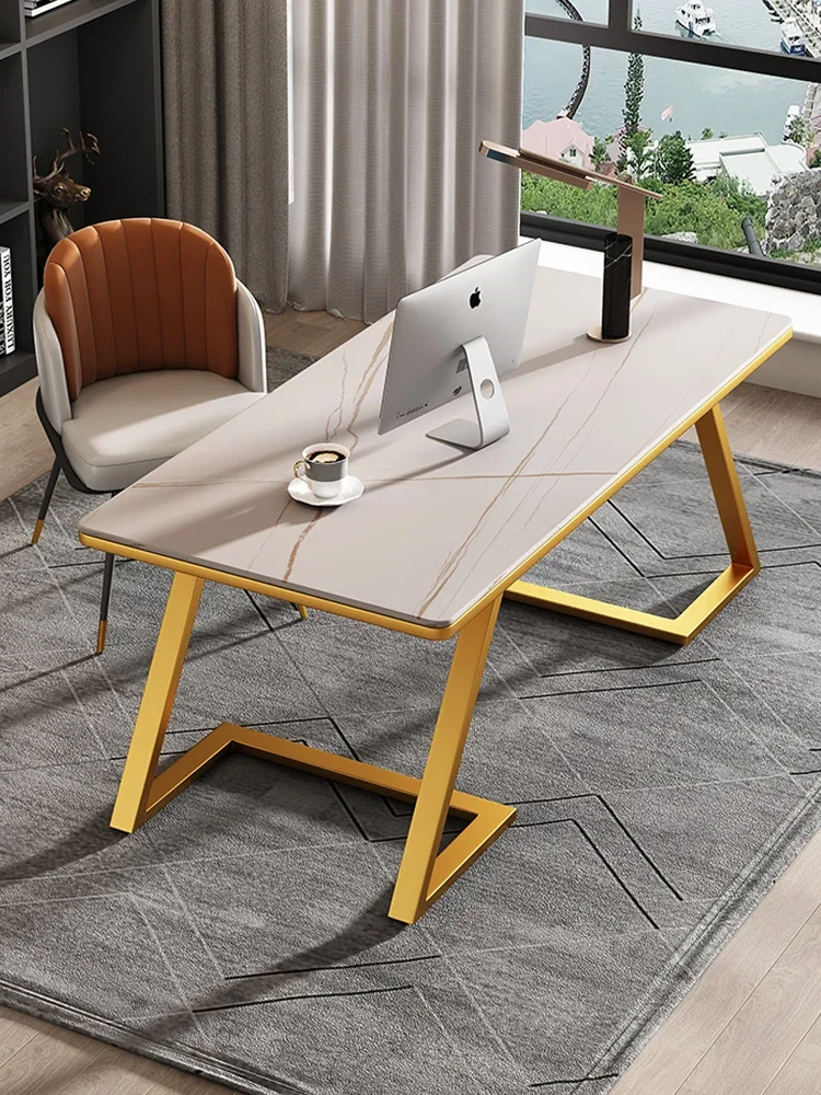 The product can be customized.Study slate deskHome deskScandinavian small apartment writing deskModern minimalist