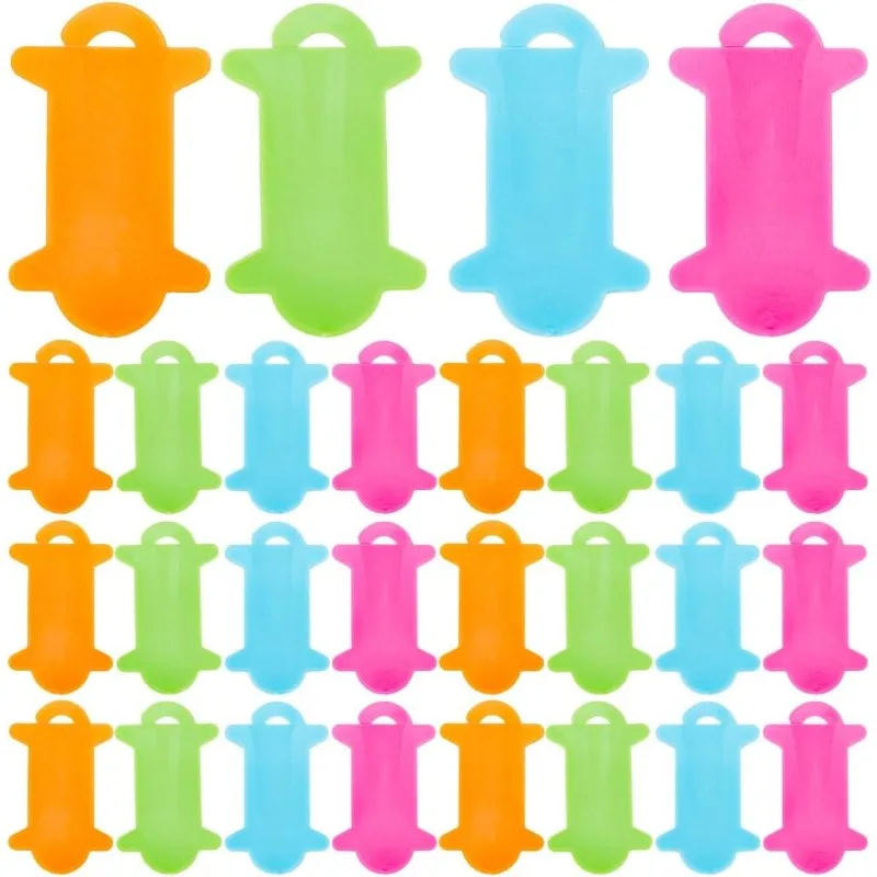 

4 Colors 100PCS Yarn Bobbins Spool Colorful Thread Knitting Sewing Crochet Weave Winder Tool for Knitting Sewing Craft