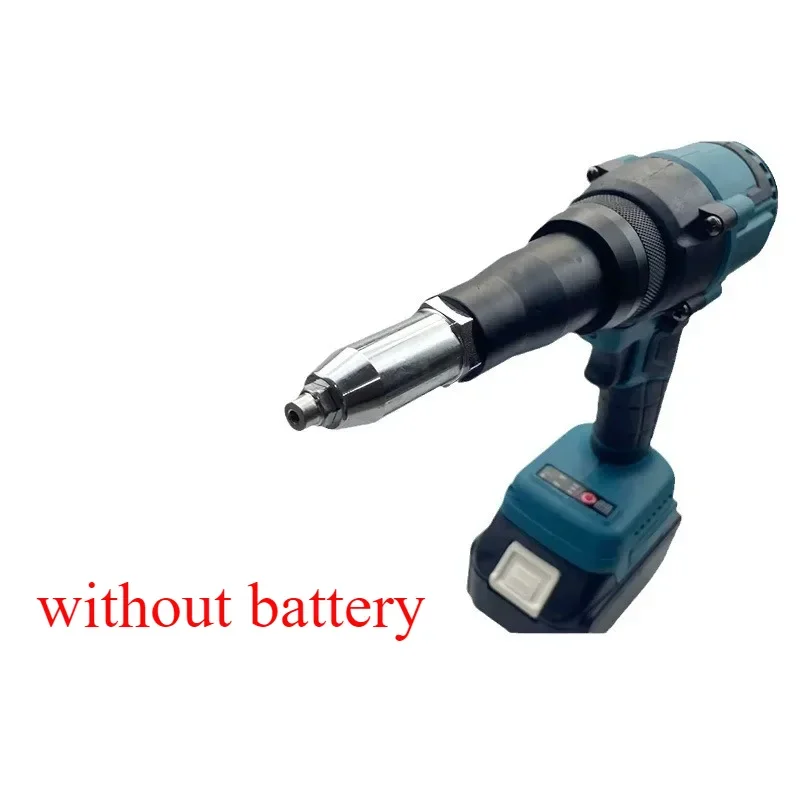 

Electric Riveting Gun Lithium Battery Automatic Riveting Gun Rechargeable Riveting Gun Power Tools 21V Industrially Available