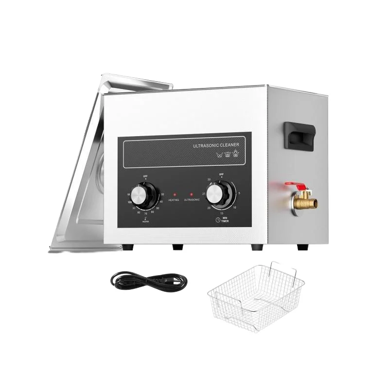 Pulitore a Ultrasuoni Industriale Sihao per Carburante Diesel con Funzione Clean-In-Place (CIP), Riscaldatore e Timer per Parti Metalliche, Motori Auto e Uso Domestico