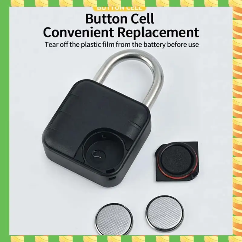 

AB53 Tuya Bluetooth Smart Fingerprint Door Lock Keyless Quick Unlock Anti Theft Padlock IP67 Waterproof Home Securit Lock-A Dura