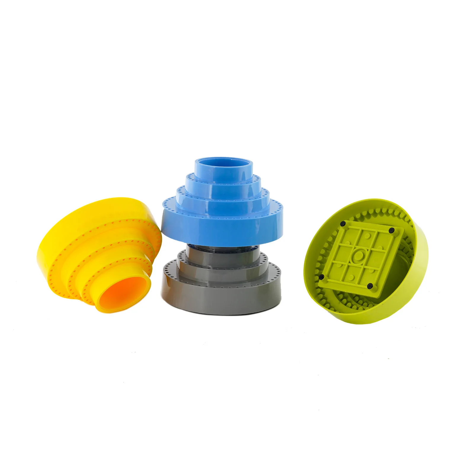 Drill Bit Storage Box - Rotating Organizer, Grinding Head Parts Case, Plastic Tool Box, Drill Bit Holder