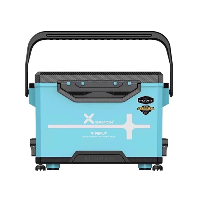 Рыболовная коробка 2500E. Новая рыболовная коробка 2025 года может сидеть, многофункциональная, сверхлегкая и сверхтвердая, утолщенная, полный набор больших размеров.