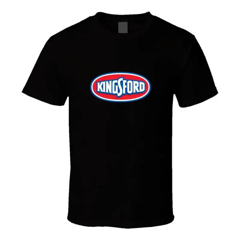 Kingsford carbón Popular EE. UU. Barbeque comida cocina marca Logo camiseta