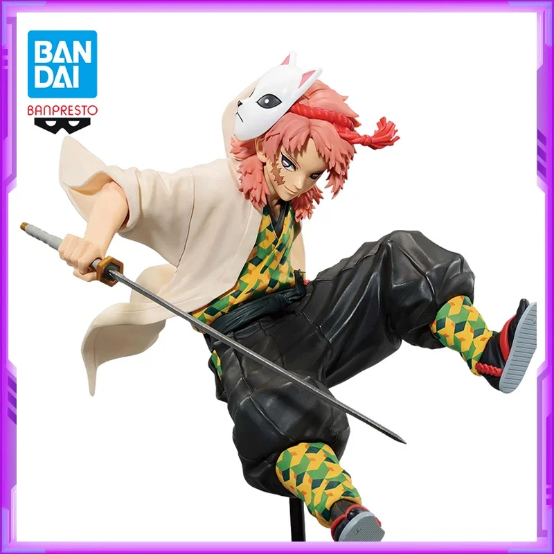 Original BANDAI Banpresto Demon Slayer VIBRATION STARS Sabito PVC Anime Figure Action Figures Model Toys