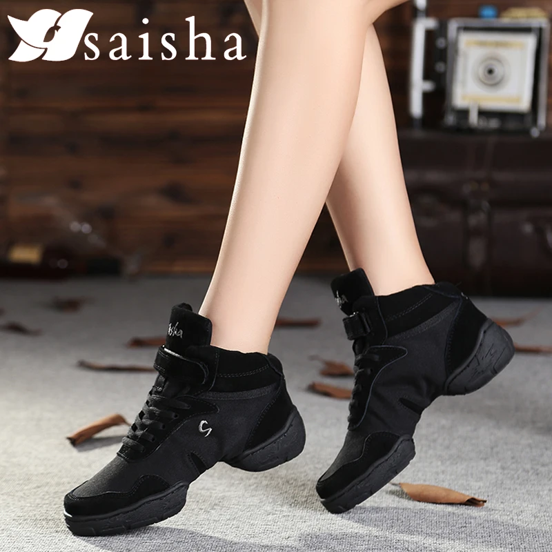 Dancing Shoes For Women Jazz Shoes Girls Sports Ladies Sneakers Soft Outsole Breath Modern Dance Breathable Lightweight Dancing