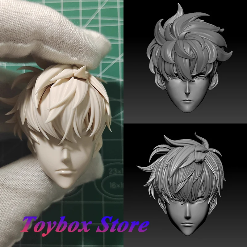 1/12 سولو التسوية سونغ جين وو رجل الشكل غير مصبوغ رئيس نحت نموذج اللعب التخصيص ل 6 بوصة Shf Vtoys روماني الجسم