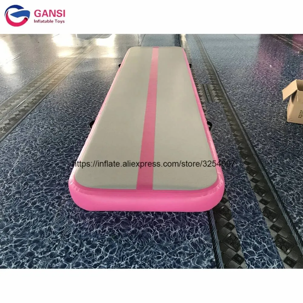 

Free Air Pump 4*1*0.2M Inflatable Gym Tumbling Mat Good Quality Air Gymnastics Inflatable Track From China