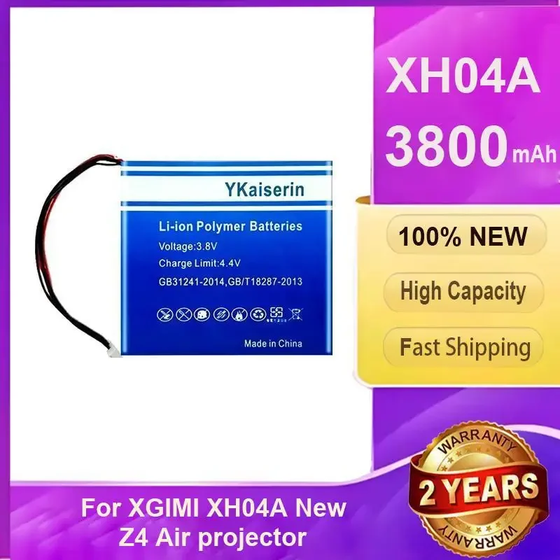 

Projector Battery Stable Power Supply For Xgimi XH04A New Z4 Air 3800Mah