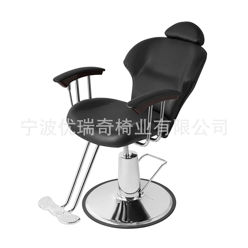 Modern Swivel Barber Chairs Nordic Light Luxury Barbershop Tattoo Barber Chairs Hair Dyeing Lift Salon Furniture Barbeiro FYBC