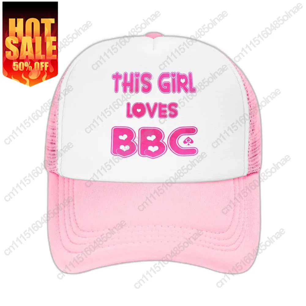 Fashion This Girl Loves BBC Baseball For Men Women Breathable Hat Outdoor Snapback Trucker Cap