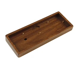 40 Walnut wooden case RGB hot-swappable PCB CNC plate support QMK VIA mechanical keyboard kit