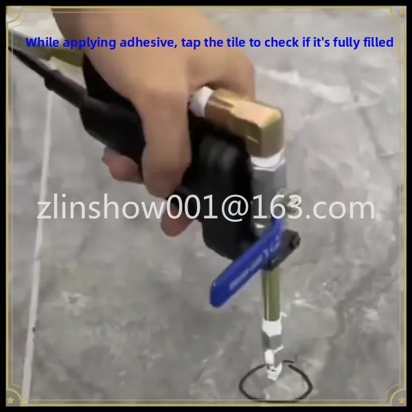 Tile hollow drum special switch extension cable, grouting machine accessories marble grouting needle, switch control power cord