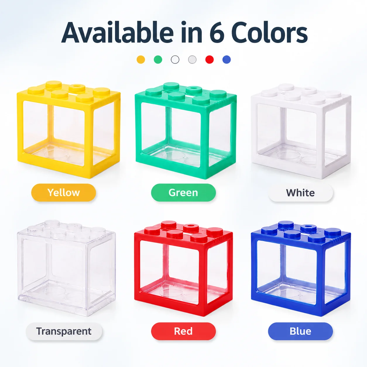 Stackable Mini Fish Tank Block - Aquarium Fish Betta review and price