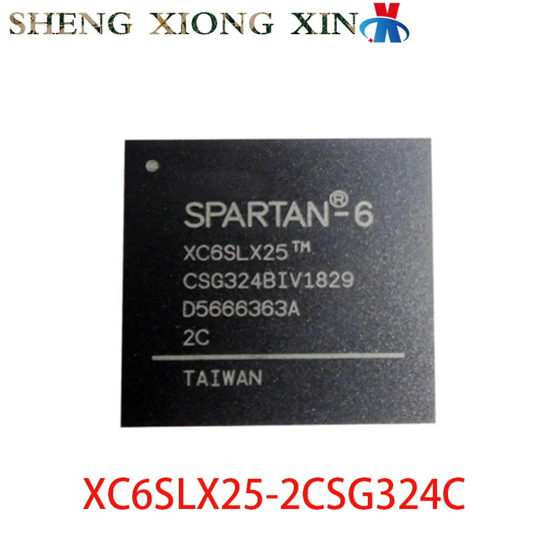 

1pcs 100% NEW XC6SLX25-2CSG324C BGA-324 Field Programmable Gate Array XC6SLX25 2CSG324C Integrated Circuit