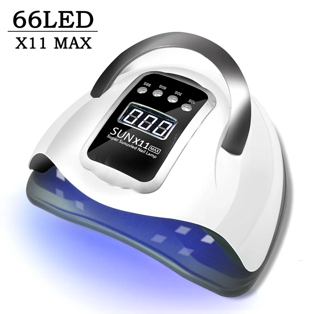 SUN X11 MAX Professional Nail Drying Lamp for Manicure 280W Nails Gel Polish Drying Machine with Auto Sensor UV LED Nail Lamp