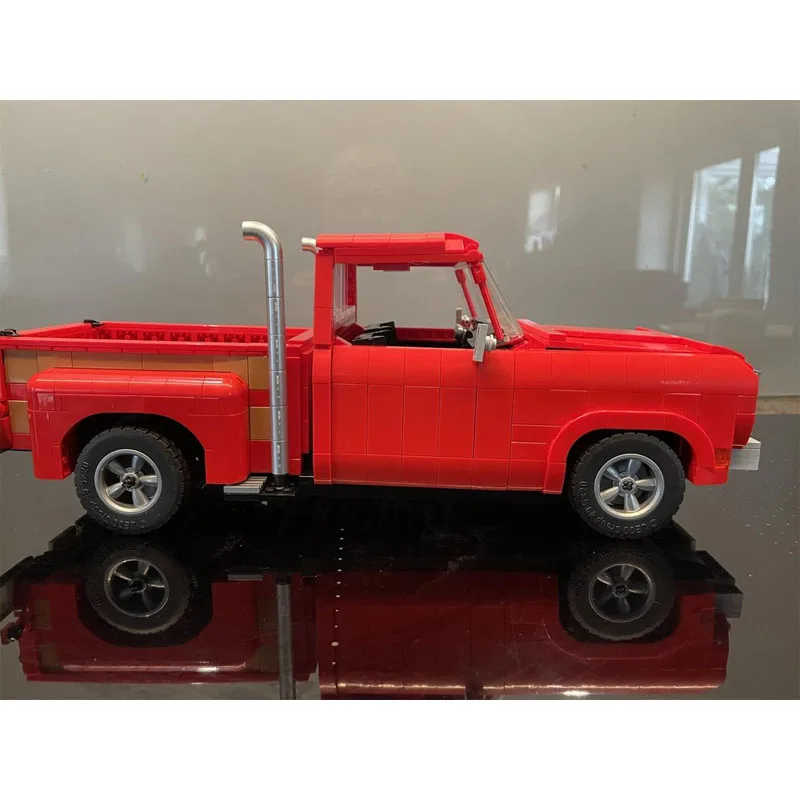 MOC-174123 nouveau modèle de blocs de construction de camion cargo classique, 1559 pièces, cadeau d'anniversaire et de jouet de noël pour enfants garçons