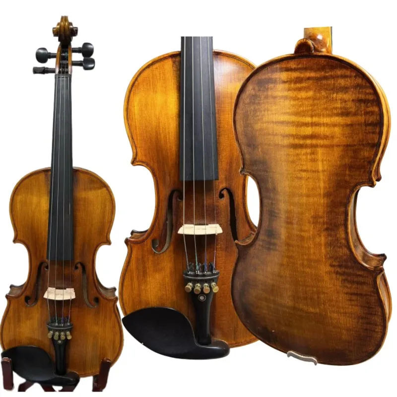 

Strad style SONG Brand Solid wood whole violin 4/4,huge and powerful sound#15826