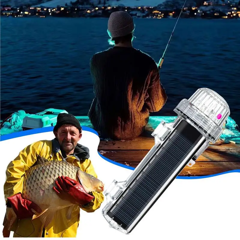 Marine LED Light Solar Powered Safety Beacon Light Waterproof Intelligent Light Control Sensing Lamp For Marine Yacht Navigation